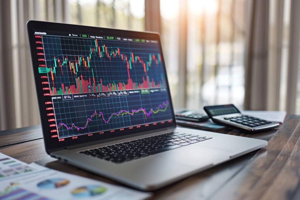 Des graphiques montrant la diversification des investissements